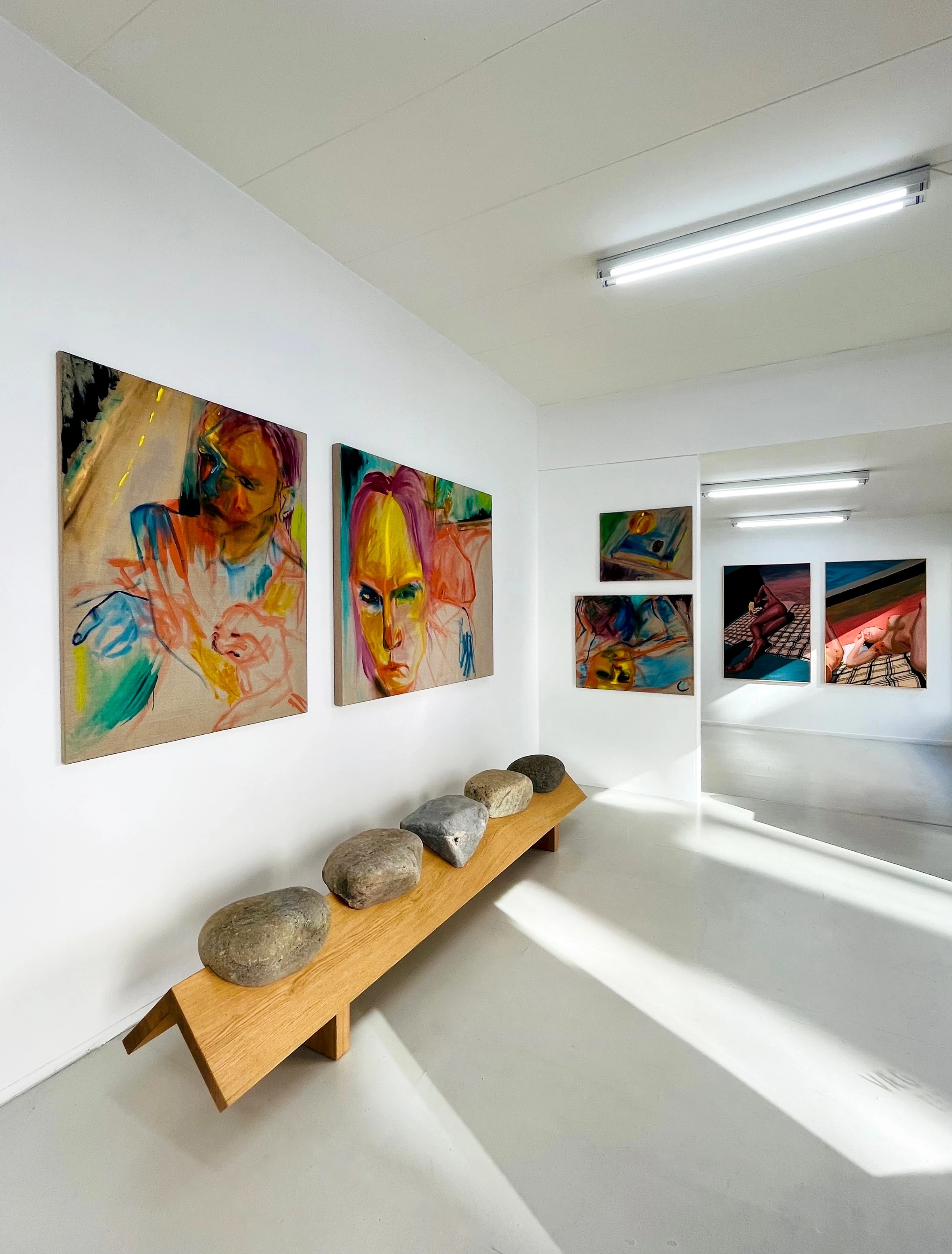 Installation view of Another Place in the Sun at VÆG